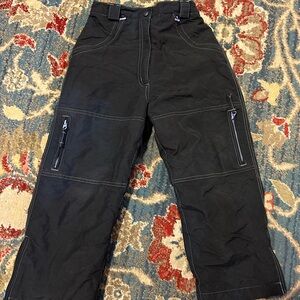 L.L. Bean Kids Black Ski Pants